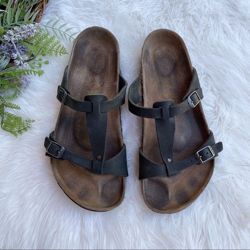 Birkenstock Black Larisa Sandals 42 Regular L11 M9